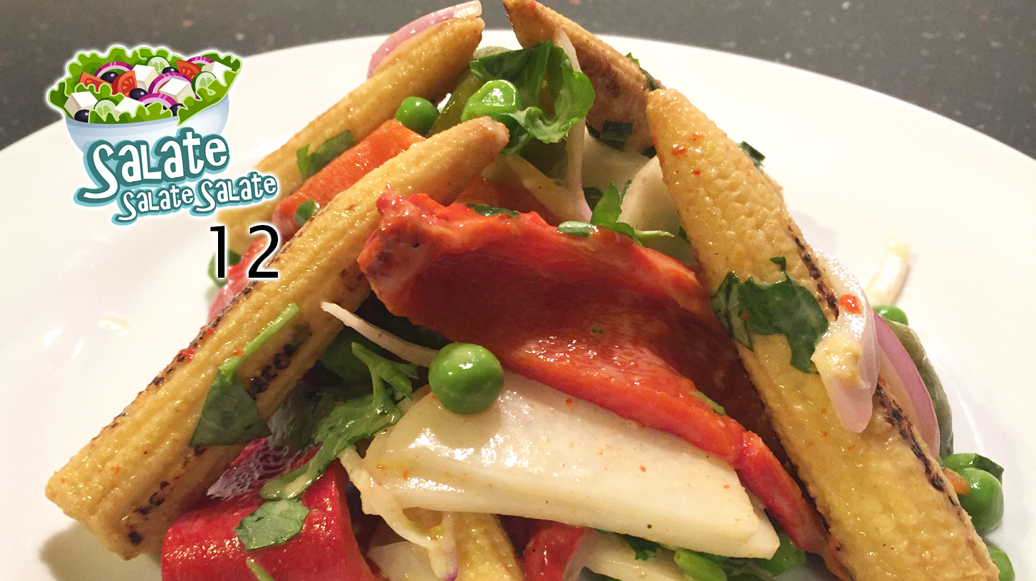 Salate Salate Salate 12 – Gegrillter Paprika-Mais-Salat