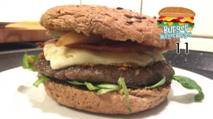 Winter-Burger mit Birnen & Gorgonzola