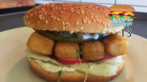 Bratfisch-Burger